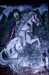Painting, "Death", by Pharoah Baker - Lake City, Florida.