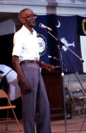 Dixie Jubilees performing gospel music - White Springs, Florida