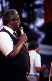 Dixie Jubilees performing gospel music - White Springs, Florida