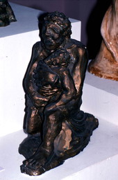 Sculpture by Pharoah Baker.