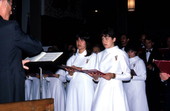Capella Davidica Choir performing at the St. Augustine Cathedral - Saint Augustine, Florida