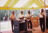 Dixie Jubilee Singers performing gospel music at 1985 Florida Folk Festival- White Springs, Florida