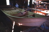 Boat being built by Myron Warr - Welaka, Florida
