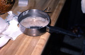 Cooked glue used by Viki Grimm to make a pinata - De Land, Florida