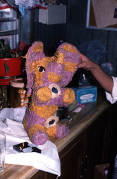 Elephant pinata made by Viki Grimm - De Land, Florida
