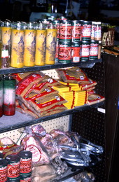 Food items in a Mexican grocery store - Seville, Florida