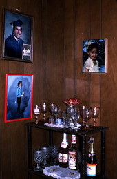 Family photos at the house of Maria Castillos - Pierson, Florida.