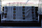 Crochet piece made by Belle Lano Largacci - Palatka, Florida.