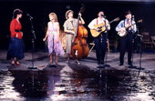 New Sand Mountain Wildcats performing at the 1984 Florida Folk Festival - White Springs, Florida