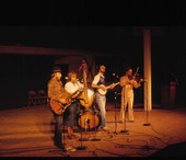 Tasmanian Devils Old Time String Band performing at the 1985 Florida Folk Festival - White Springs, Florida