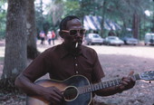 Albert "Buck" Thompson performing at 1985 Florida Folk Festival- White Springs, Florida