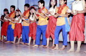 Singing during Cambodian New Year celebration - Jacksonville, Florida