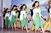 Roban Tra-lork dance performance during Cambodian New Year celebration - Jacksonville, Florida.