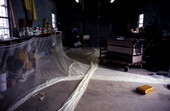Net maker Joe Floyd's workshop - Jacksonville, Florida.