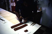 Jimmy Walton making guava pastries - Jacksonville, Florida.