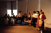 Greek dancers performing - Jacksonville, Florida