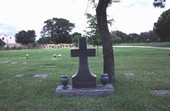 Gravestone at Woodlawn Park Cemetery - Miami, Florida.