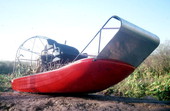 James Billie's airboat - Big Cypress Reservation, Florida