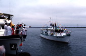 Blessing of the fleet at the Florida Seafood Festival - Apalachicola, Florida.