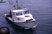 Oyster skiff in Eastpoint harbor - Eastpoint, Florida