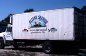 Seafood transport truck : Apalachicola, Florida.