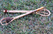 Seminole stick ball sticks and ball - Big Cypress Reservation, Florida