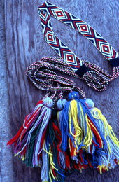 Beaded sash - Brighton Reservation, Florida