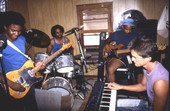 Red Tam, Kenny Johnson, Kenny Holt, and Mike Gallen playing blues music - Jacksonville, Florida.