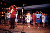 Georgia Sea Island Singers singing Gullah children's songs - White Springs, Florida