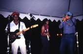 Red Tam Blues Band performing - White Springs, Florida