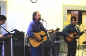 Larry Mangum Trio performing Western swing music - Jacksonville, Florida.