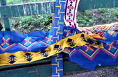 Miccosukee skirt owned by Jennie Billie - Miami, Florida
