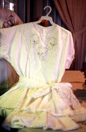 Dress featuring Greek embroidery - Sarasota, Florida.