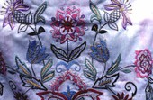 Greek embroidery made by Penny King - Sarasota, Florida