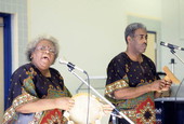 Georgia Sea Island Singers performing slave songs and spirituals at John E. Ford Elementary School - Jacksonville, Florida.