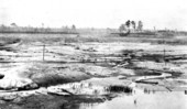 General view of pit in land pebble phosphate district