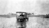 Florida Geological Survey field vehicle on Indian Prairie