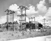 Substation serving International's Peace Valley washer and Flotation Plant No. 6