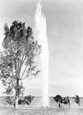 Spouting well near Orlando