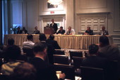 View of guest speakers at the Governors Conference on Crime and Delinquency - Miami, Florida