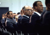 View of Governor Claude Kirk, seated left, at the Governor's Convention - Cincinnati, Ohio