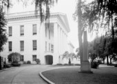 East front of State Capitol building.