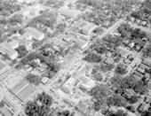 Aerial view overlooking the Florida Supreme Court.