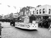 Wakulla County entry in Governor Dan McCarty's inaugural parade.