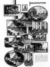 Various scenes from inauguration of Governor David Sholtz.