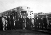 Christening of the Tallahassee Flyer train - Tallahassee, Florida.