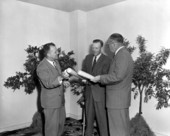 Men attending Governor's dinner - Tampa, Florida.
