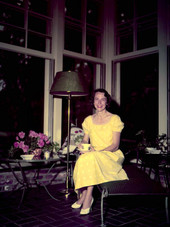 Florida's first lady Mrs. LeRoy Collins at leisure - Tallahassee, Florida.