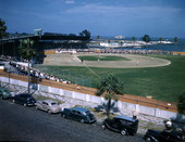 Baseball at Al Lang Field in St. Petersburg, Florida.
