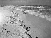 Stretch of beach in the Pensacola area.